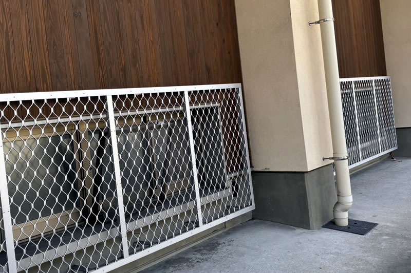 防犯用の面格子アンプリフォーム　
